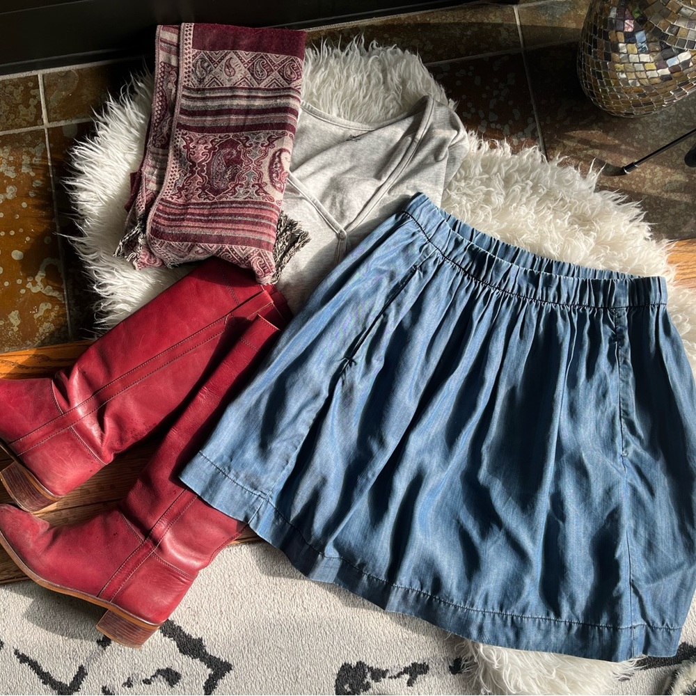GAP Denim Skirt with Pockets